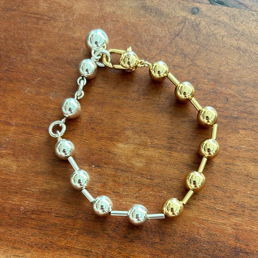 Jenny Bird Celeste two tone bracelet